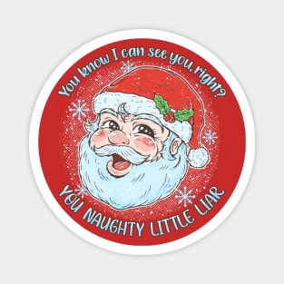 SANTA KNOWS Magnet